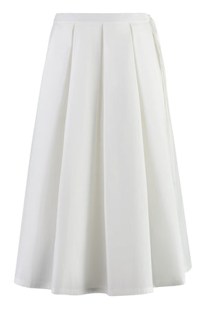 Donata poplin skirt-0